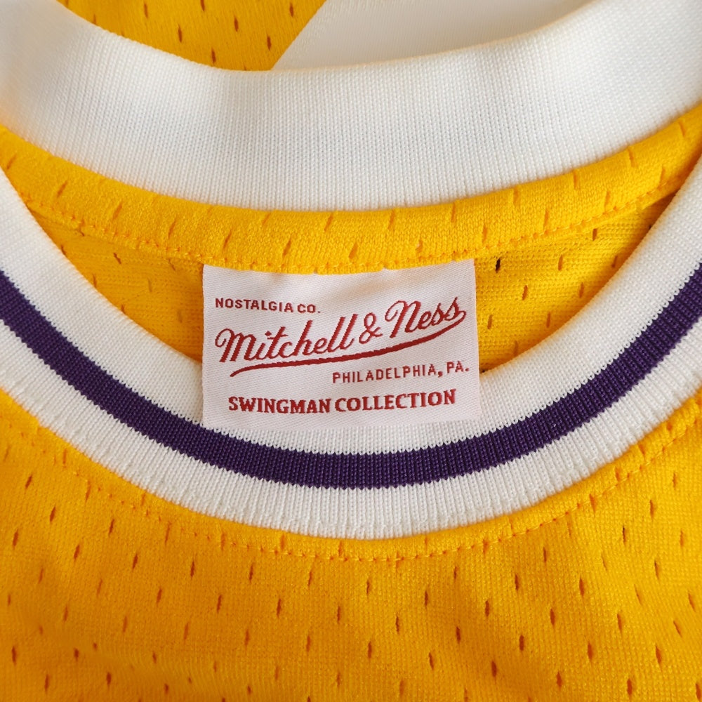 Mitchell&Ness(ミッチェル アンド ネス) SWINGMAN HOME JERSEY LAKERS 84 MAGIC JOHNSON スウィングマン ホーム ジャージ レイカーズ マジック ジョンソン ノースリーブ タンクトップ SMJYGS18175