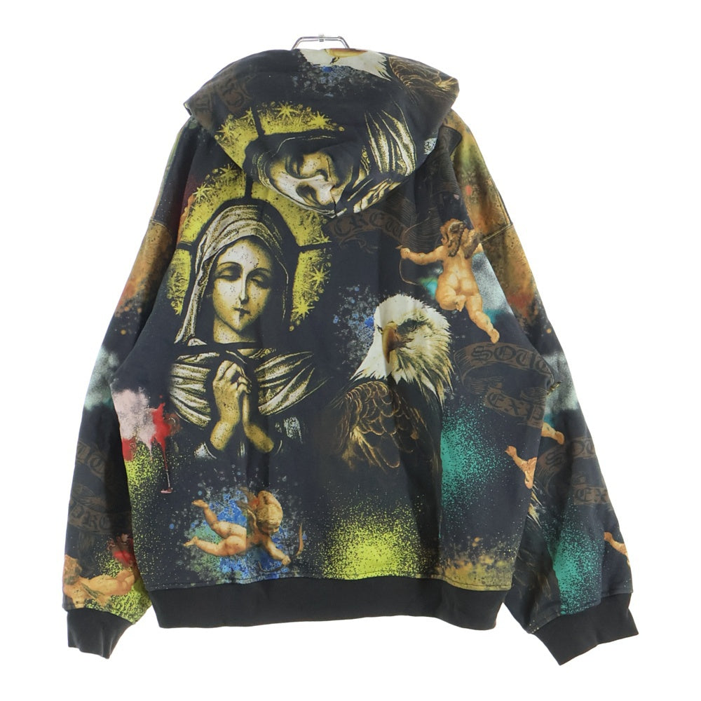 BREATH(ブレス) 24AW MARIA ALL OVER ZIP HOODIE マリア オール オーバー ジップアップスウェットパーカー フーディー マルチカラー BR24AW-C5003