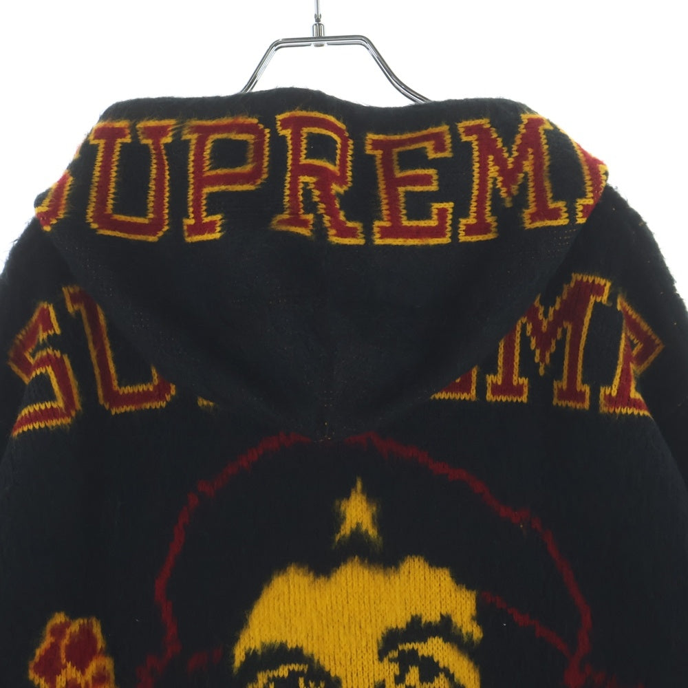 SUPREME(シュプリーム) 21SS Che Hooded Zip Up Sweater チェ フーデッド ジップアップセーター ニットパーカー ブラック