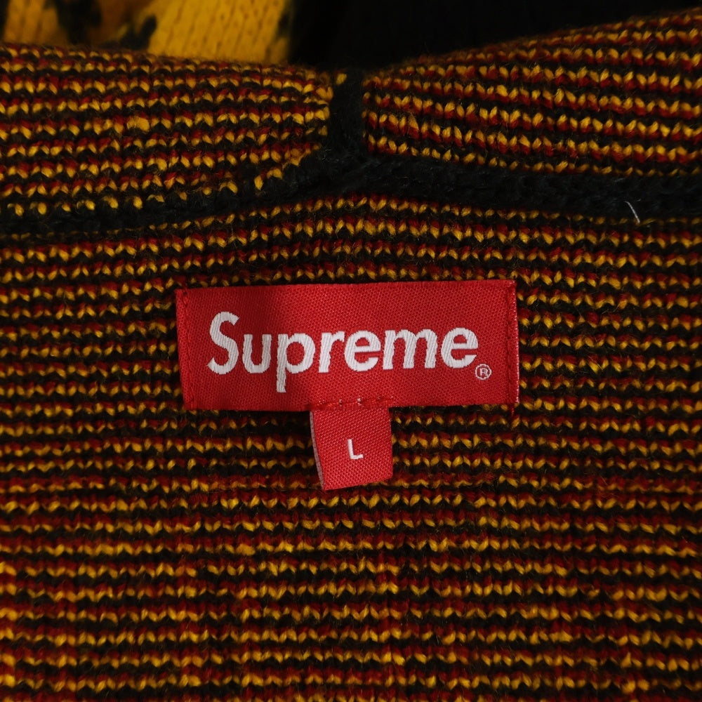 SUPREME(シュプリーム) 21SS Che Hooded Zip Up Sweater チェ フーデッド ジップアップセーター ニットパーカー ブラック