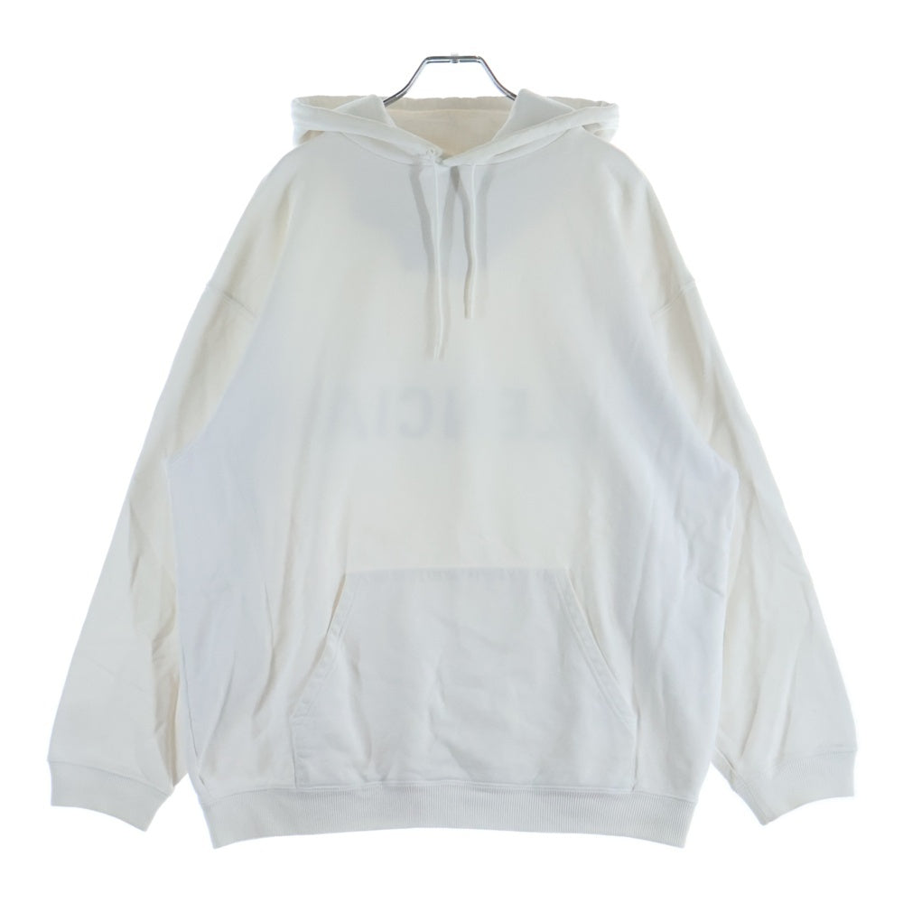 BALENCIAGA(バレンシアガ) 17AW BACK LOGO HOODIE バックロゴプリント プルオーバースウェットパーカー フーディー ホワイト 508184 TYK54