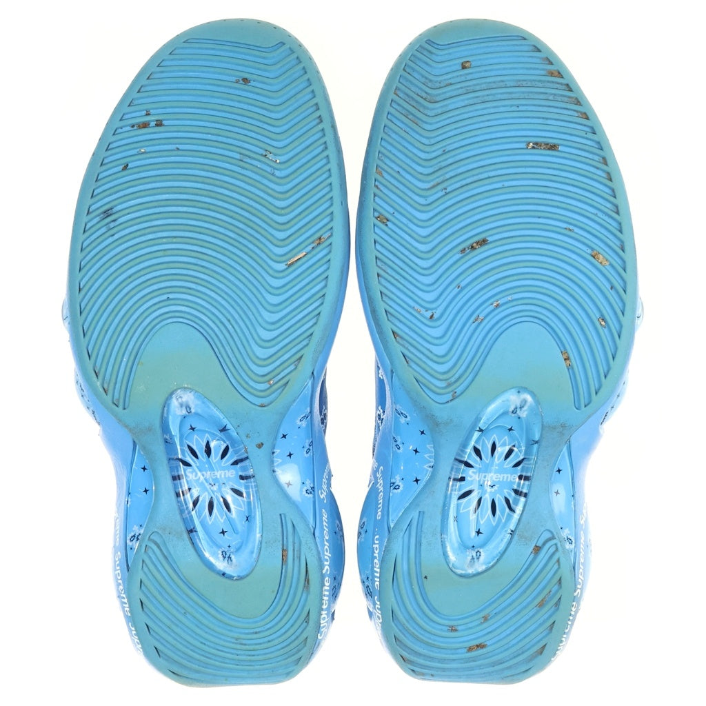 NIKE(ナイキ) 22SS ×SUPREME AIR ZOOM FLIGHT 95 シュプリーム エアズーム フライト ユニバーシティ ローカットスニーカー ブルー US8/26cm DJ8604-400