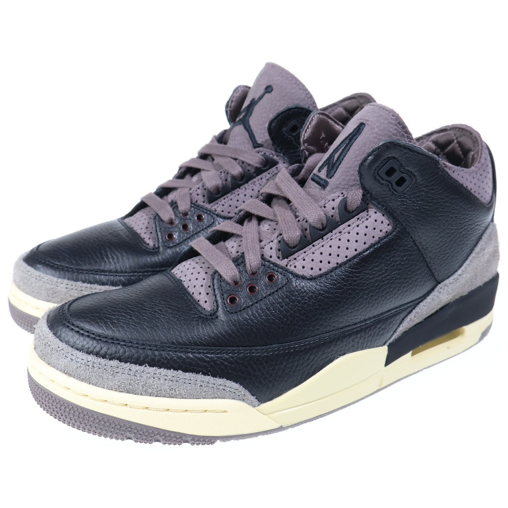 NIKE(ナイキ) ×A MA MANIERE WMNS AIR JORDAN 3 RETRO OG SP アママニエール ウィメンズ エアジョーダン 3ハイカットスニーカー ブラック/グレー US11/28cm FZ4811-001
