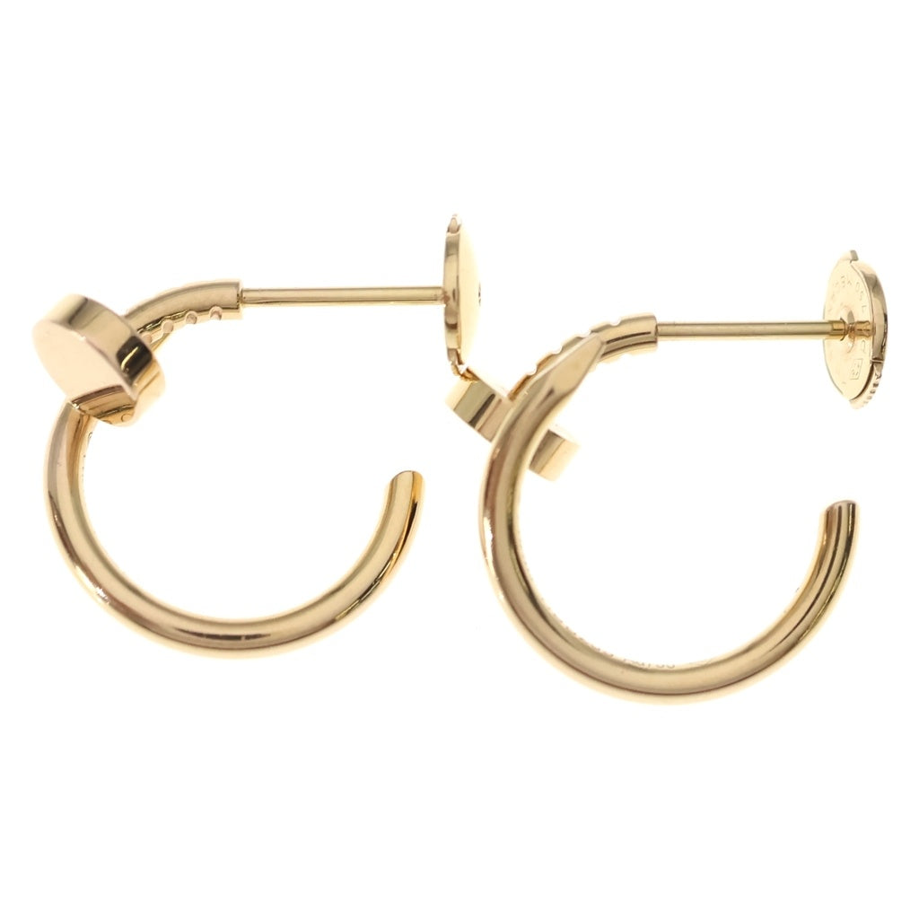 Cartier(カルティエ) ジュスト アン クル フープピアス K18PG ピンクゴールド CRB8301234 両耳 レディース
