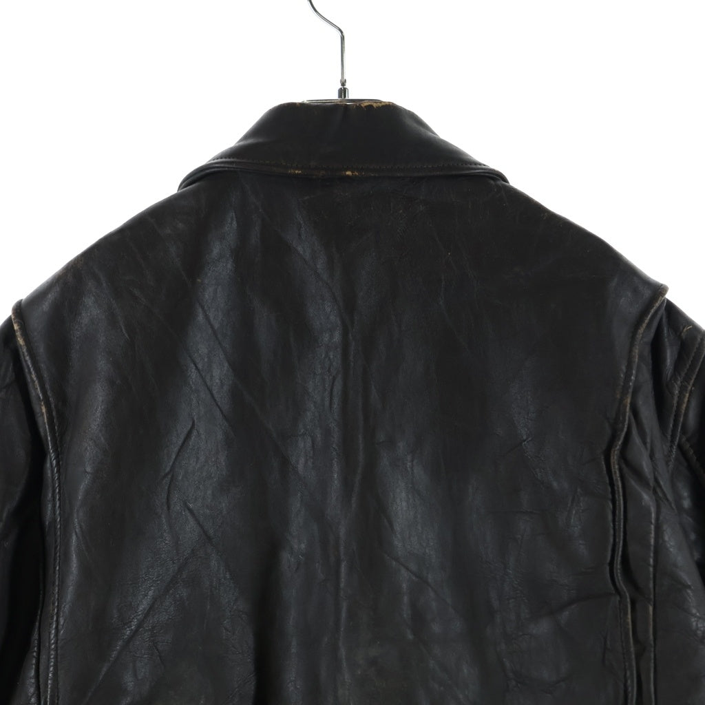 SCHOTT(ショット) 80S VINTAGE A-2 LEATHER FLIGHT JACKET ヴィンテージ レザー フライトジャケット ブラウン