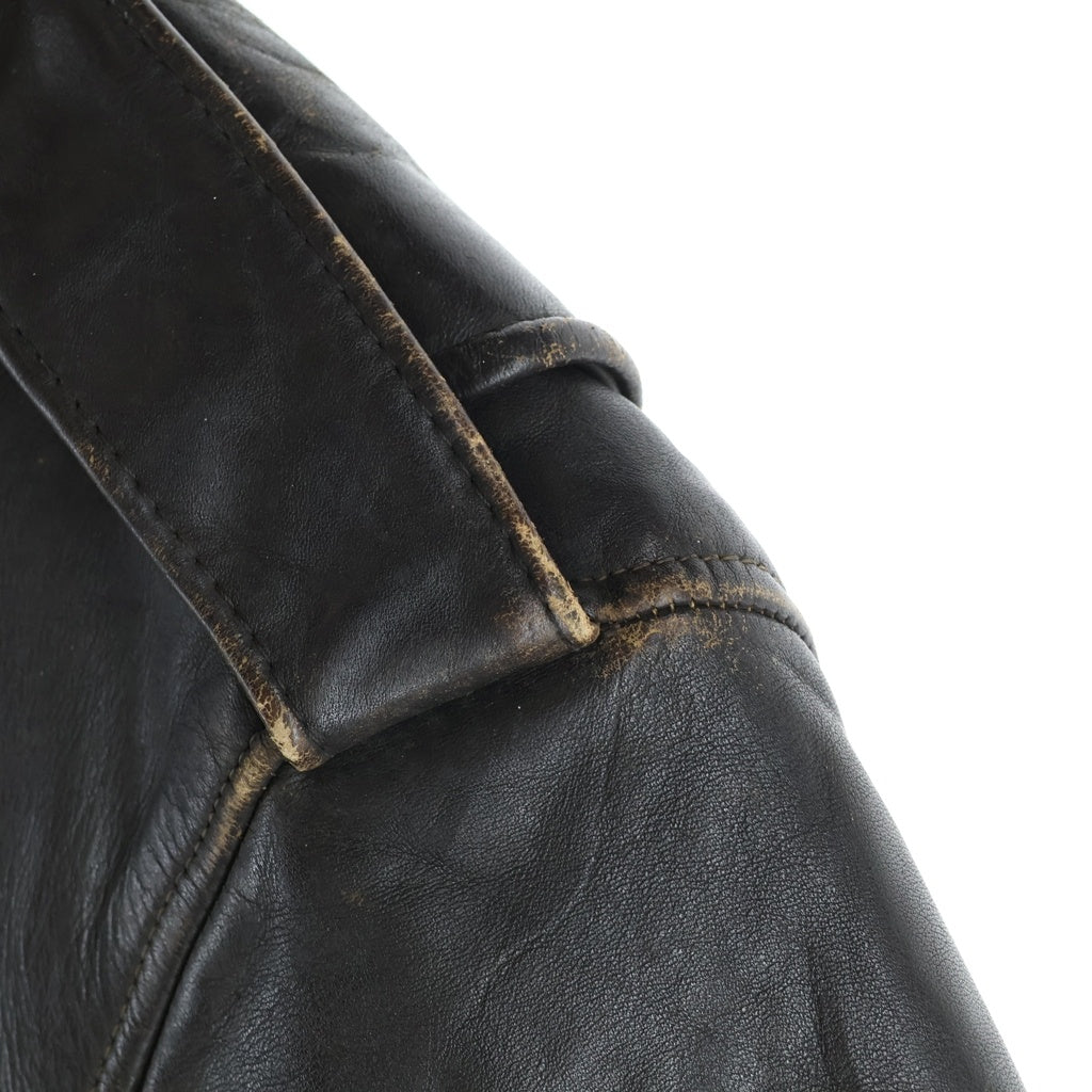 SCHOTT(ショット) 80S VINTAGE A-2 LEATHER FLIGHT JACKET ヴィンテージ レザー フライトジャケット ブラウン