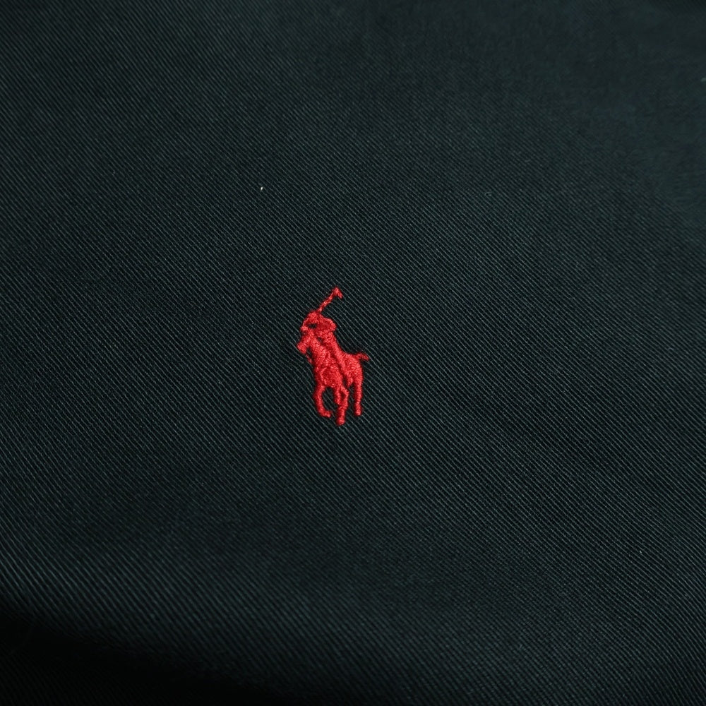 POLO RALPH LAUREN(ポロラルフローレン) 90S VINTAGE ボニーエンブロイダリー コットン スイングトップ ヴィンテージ ジャケット ブラック