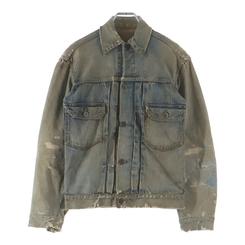 Levi's(リーバイス) 50S VINTAGE 507XX 2nd ボタン裏17 BIG E 紙パッチ セカンド ヴィンテージ デニムジャケット インディゴ