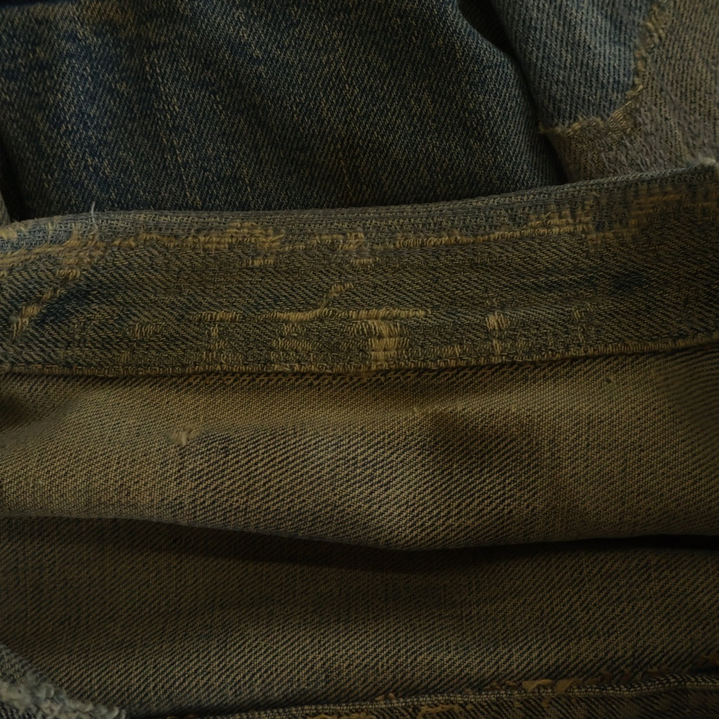 Levi's(リーバイス) 50S VINTAGE 507XX 2nd ボタン裏17 BIG E 紙パッチ セカンド ヴィンテージ デニムジャケット インディゴ