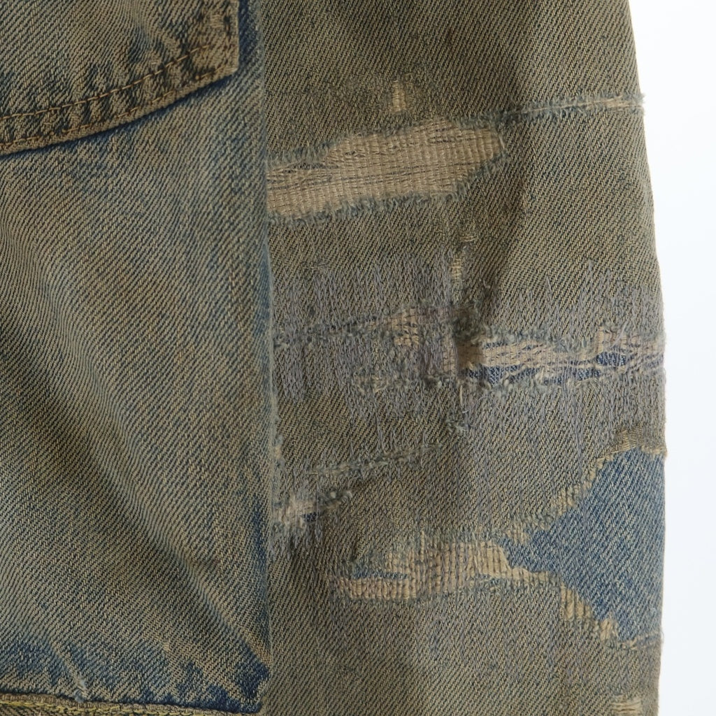 Levi's(リーバイス) 50S VINTAGE 507XX 2nd ボタン裏17 BIG E 紙パッチ セカンド ヴィンテージ デニムジャケット インディゴ