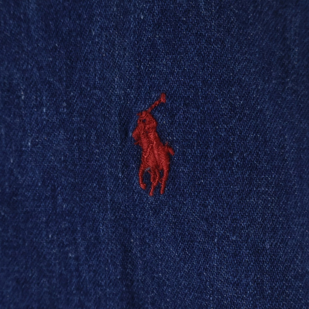 POLO RALPH LAUREN(ポロラルフローレン) 90S VINTAGE ボニーエンブロイダリー デニムスイングトップ ヴィンテージ ジャケット インディゴ