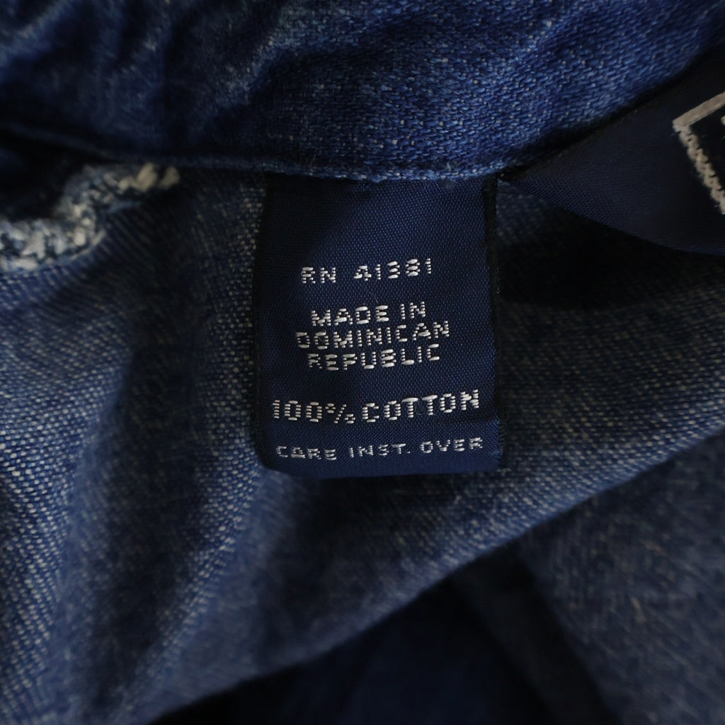 POLO RALPH LAUREN(ポロラルフローレン) 90S VINTAGE ボニーエンブロイダリー デニムスイングトップ ヴィンテージ ジャケット インディゴ