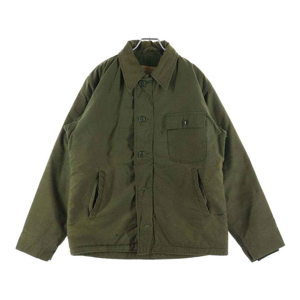 VINTAGE(ヴィンテージ) 70S VINTAGE US NAVY A-2 DECK JACKET ユーエスネイビー ヴィンテージ ミリタリーデッキジャケット カーキ