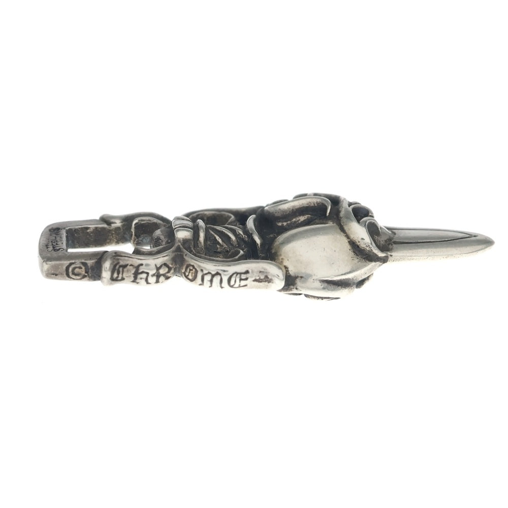 CHROME HEARTS(クロムハーツ) DAGGER HEART ダガーハート ペンダントトップ シルバー BCA243