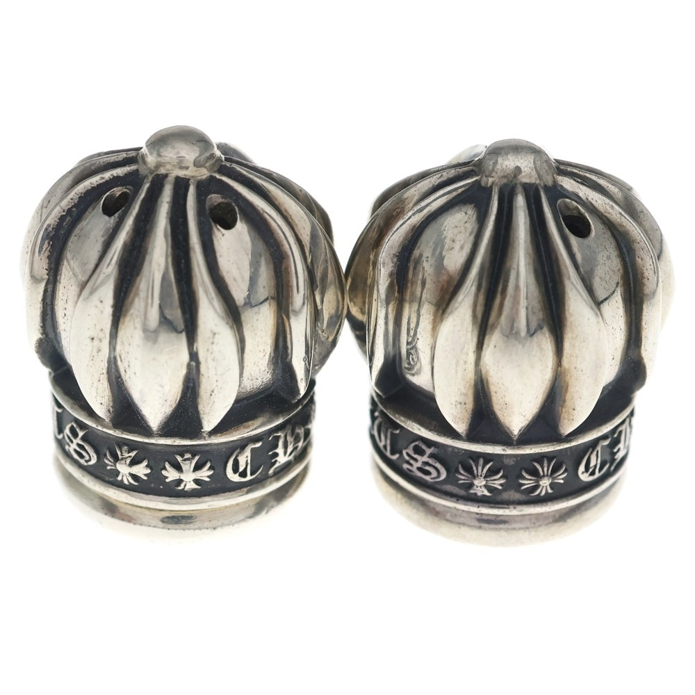 CHROME HEARTS(クロムハーツ) SALT N PEPPER SHAKER 2019年クリスマスノベルティ ソルトアンドペッパー ソルト&ペッパー 塩胡椒入れ シルバー