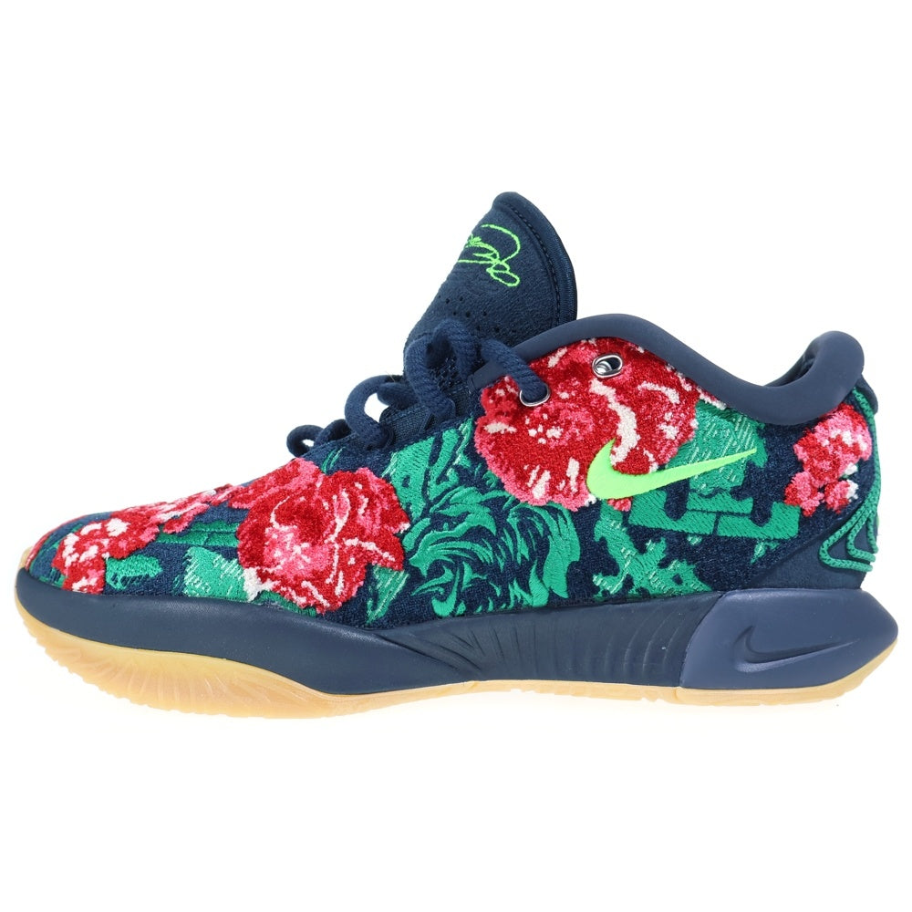 NIKE(ナイキ) LeBron 21 PRM Father of Pearl レブロン XXI ローカットスニーカー フラワー US9.5/27.5cm FV7275-400