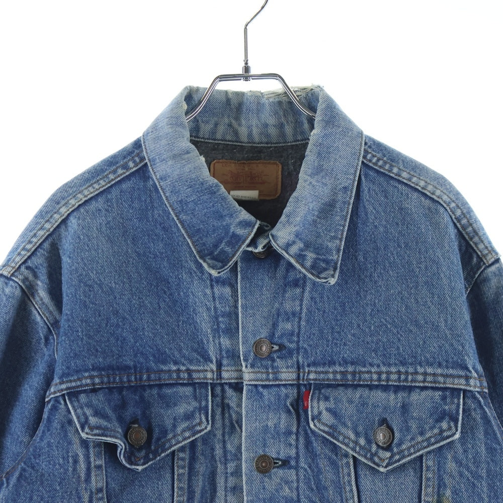 Levi's(リーバイス) 80s VINTAGE 70505-0317 ブランケットライナー デニムジャケット インディゴ