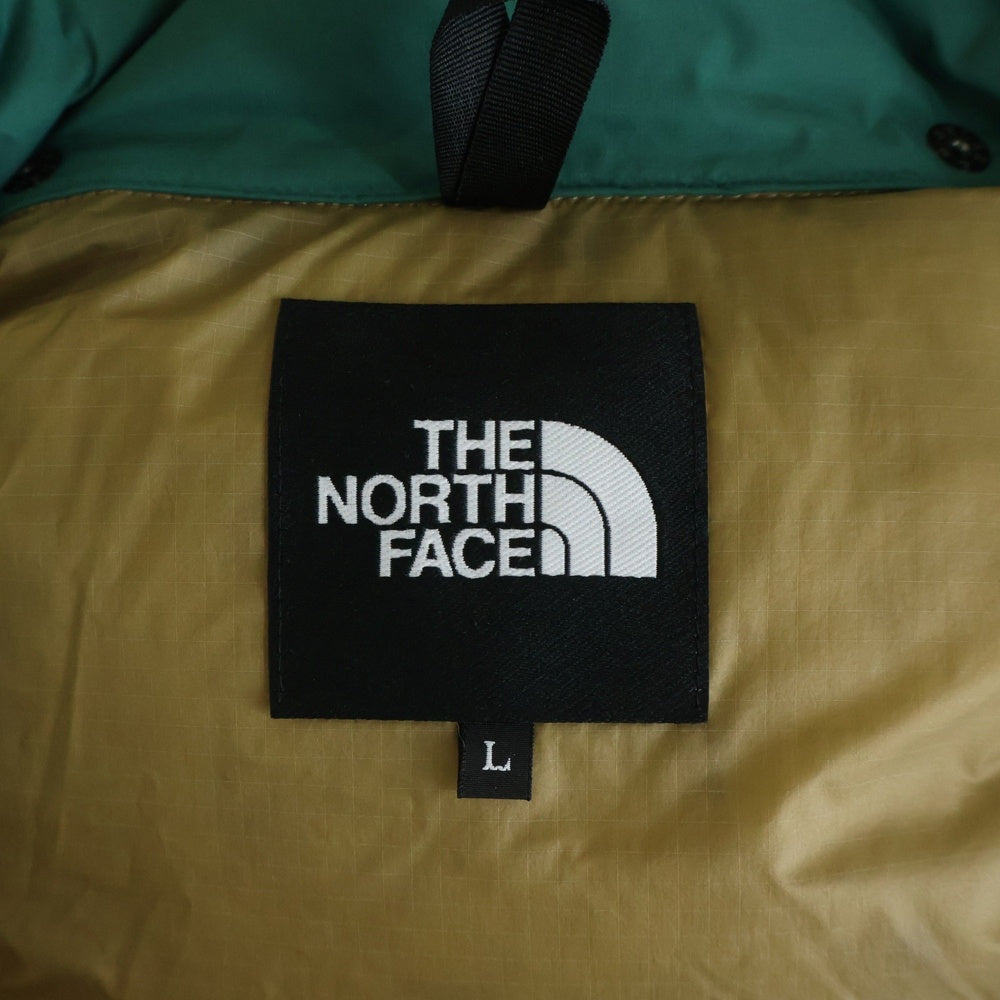 THE NORTH FACE(ザノースフェイス) CAMP SIERRA SHORT キャンプ シエラショート フーデッドダウンジャケット グリーン ND92230