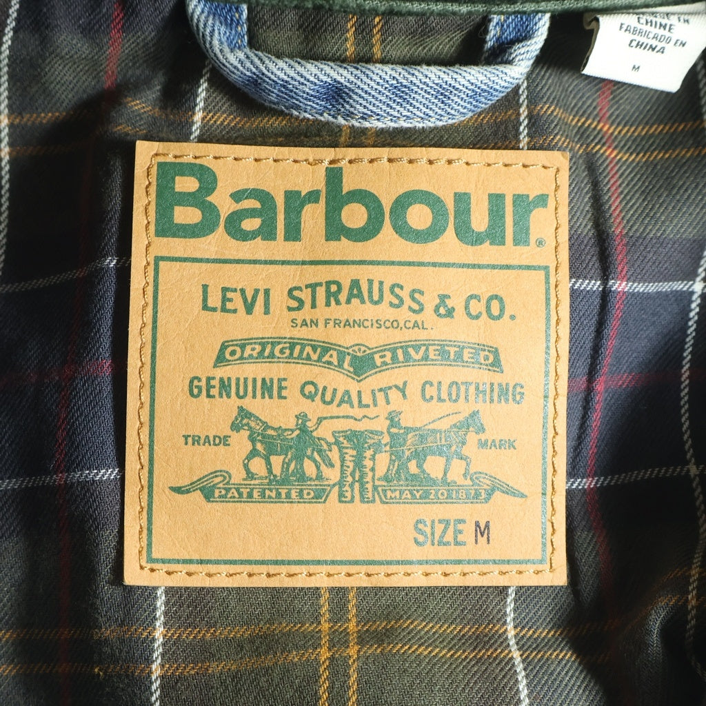 Levi's(リーバイス) ×Barbour TYPE II DENIM JACKET バブアー タイプII コーデュロイカラー デニムジャケット インディゴ 003GM-0000