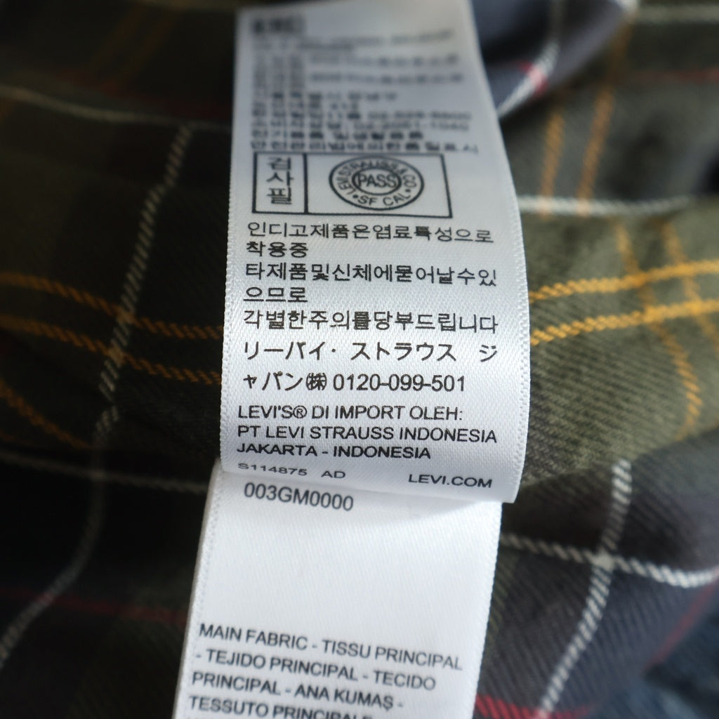 Levi's(リーバイス) ×Barbour TYPE II DENIM JACKET バブアー タイプII コーデュロイカラー デニムジャケット インディゴ 003GM-0000