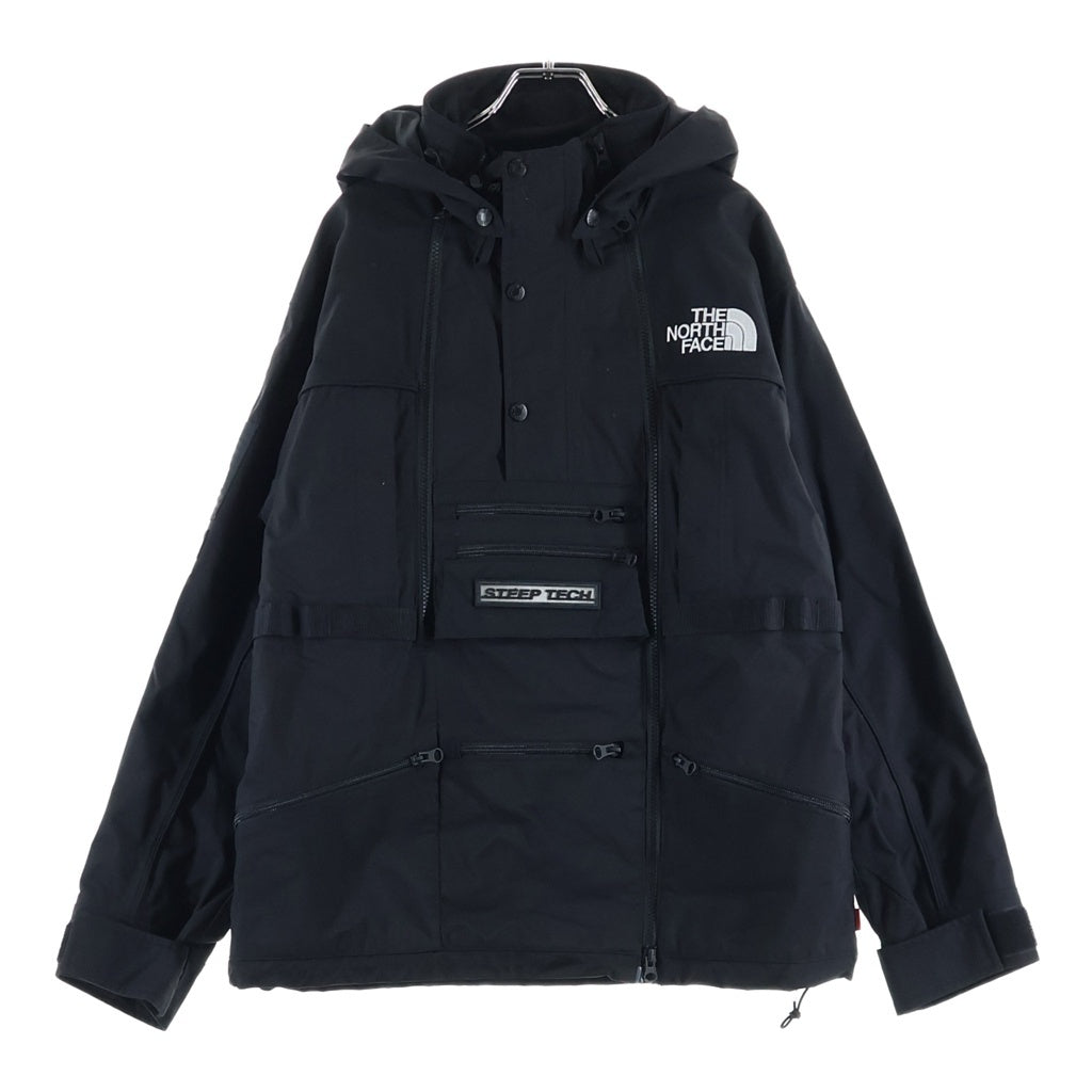 SUPREME(シュプリーム) 16SS ×The North Face Steep Tech Hooded Jacket ノースフェイス ロゴエンブロイダリー スティープテック ハーフジップ フーデッド ジャケット NF0A2RES