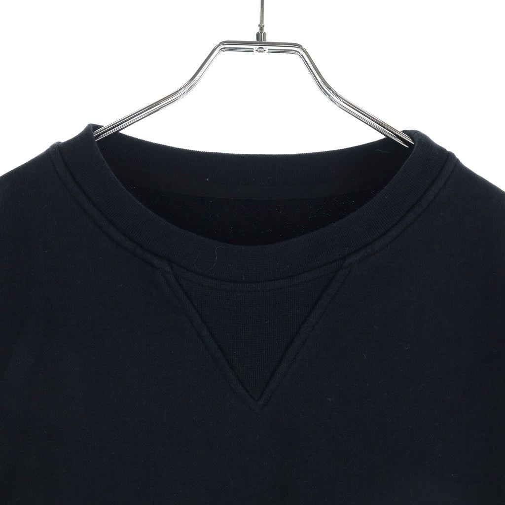 Maison Martin Margiela(メゾンマルタンマルジェラ) 22AW 4ステッチ コットン クルーネック スウェットトレーナー ブラック S50GU0181