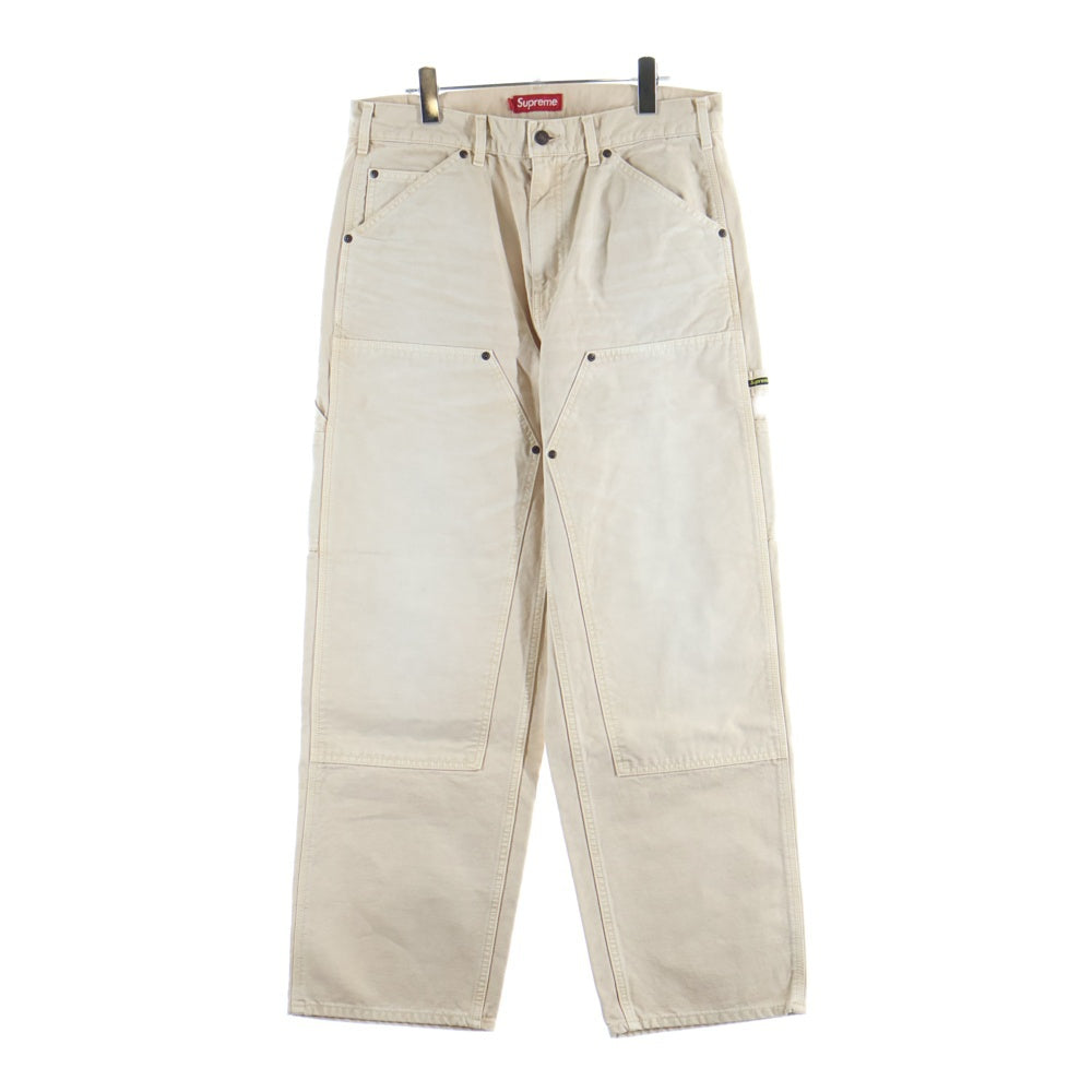 SUPREME(シュプリーム) 24AW Double Knee Painter Pant Natural ダブルニー ペインターパンツ ワークパンツ アイボリー