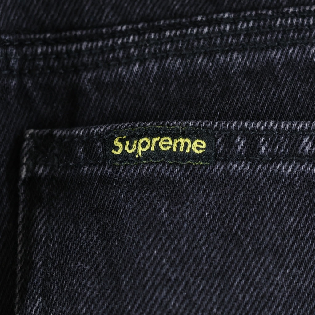 SUPREME(シュプリーム) 24SS Denim Painter Pant ジップフライ デニムペインターパンツ ブラック