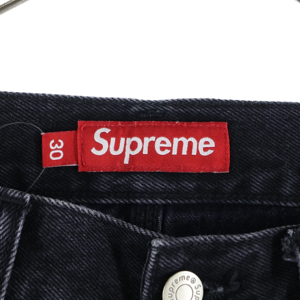 SUPREME(シュプリーム) 24SS Denim Painter Pant ジップフライ デニムペインターパンツ ブラック