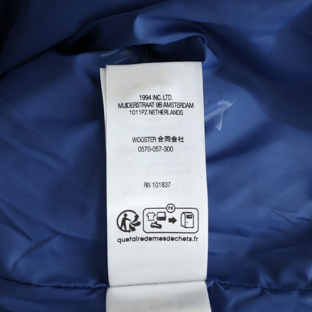 SUPREME(シュプリーム) 26SS GORE-TEX Ostrich Embossed Leather Jacket ゴアテックス エンボス加工 シープスキン フーデッドジップアップジャケット ブルー