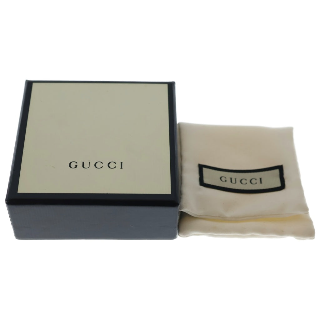GUCCI(グッチ) インターロッキングG リーフデザイン チェーンネックレス シルバー レディース