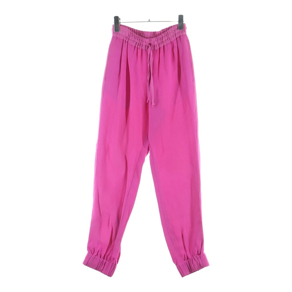 DRIES VAN NOTEN(ドリスヴァンノッテン) ビスコース ダブルポケット スウェットパンツ ピンク