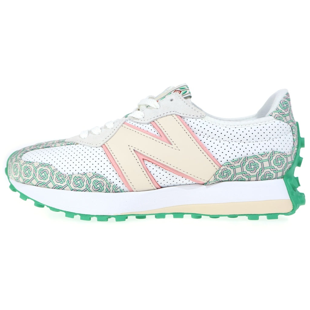 New Balance(ニューバランス) ×Casablanca MS327CAB カサブランカ ローカットスニーカー ホワイト/グリーン US9/27cm