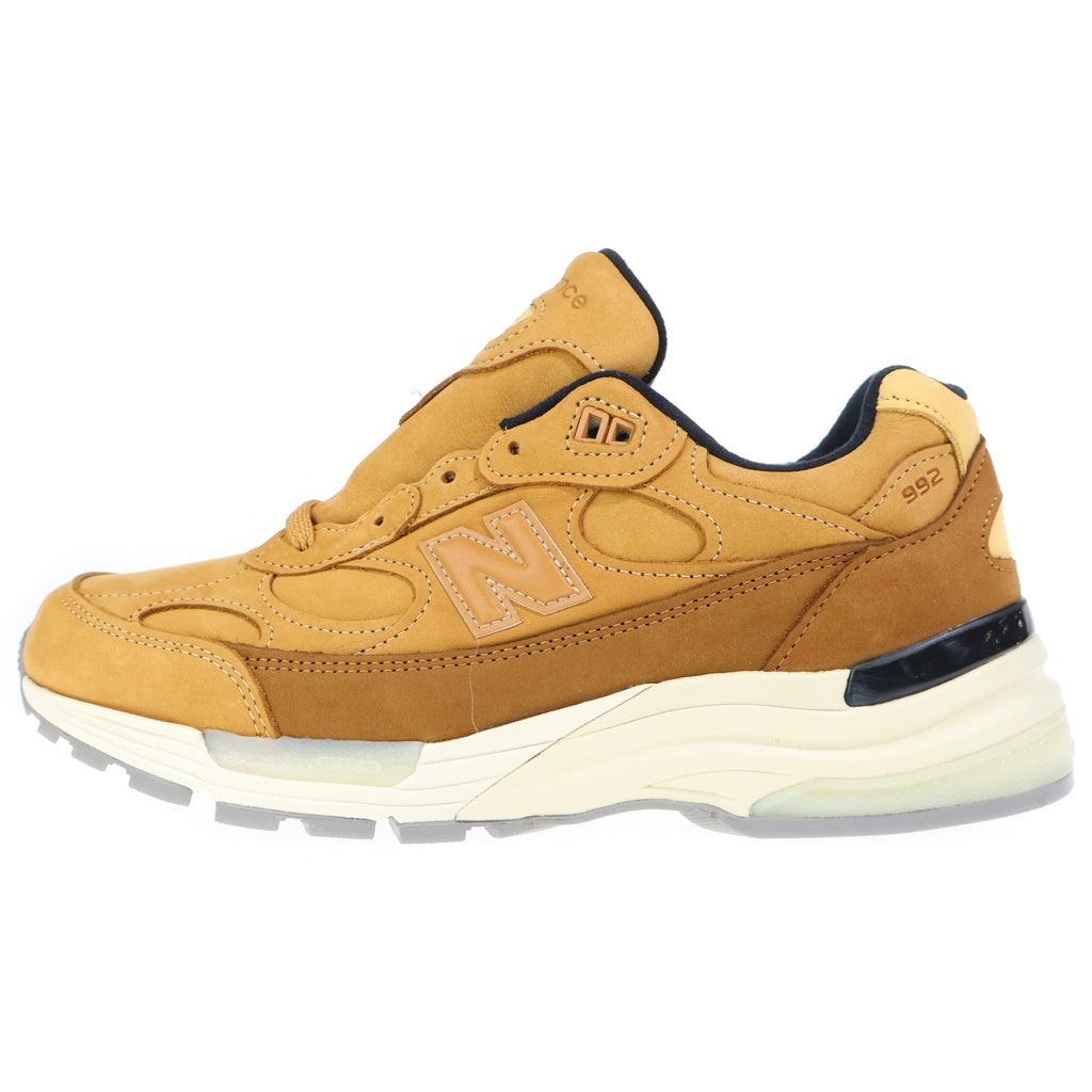 New Balance(ニューバランス) M992LX USA製 スエードレザーローカットスニーカー ブラウン US9/27cm