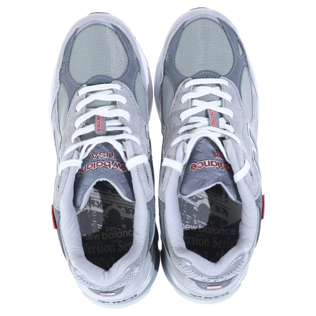 New Balance(ニューバランス) M990VS3 USA製 ローカットスニーカー グレー US9/27cm