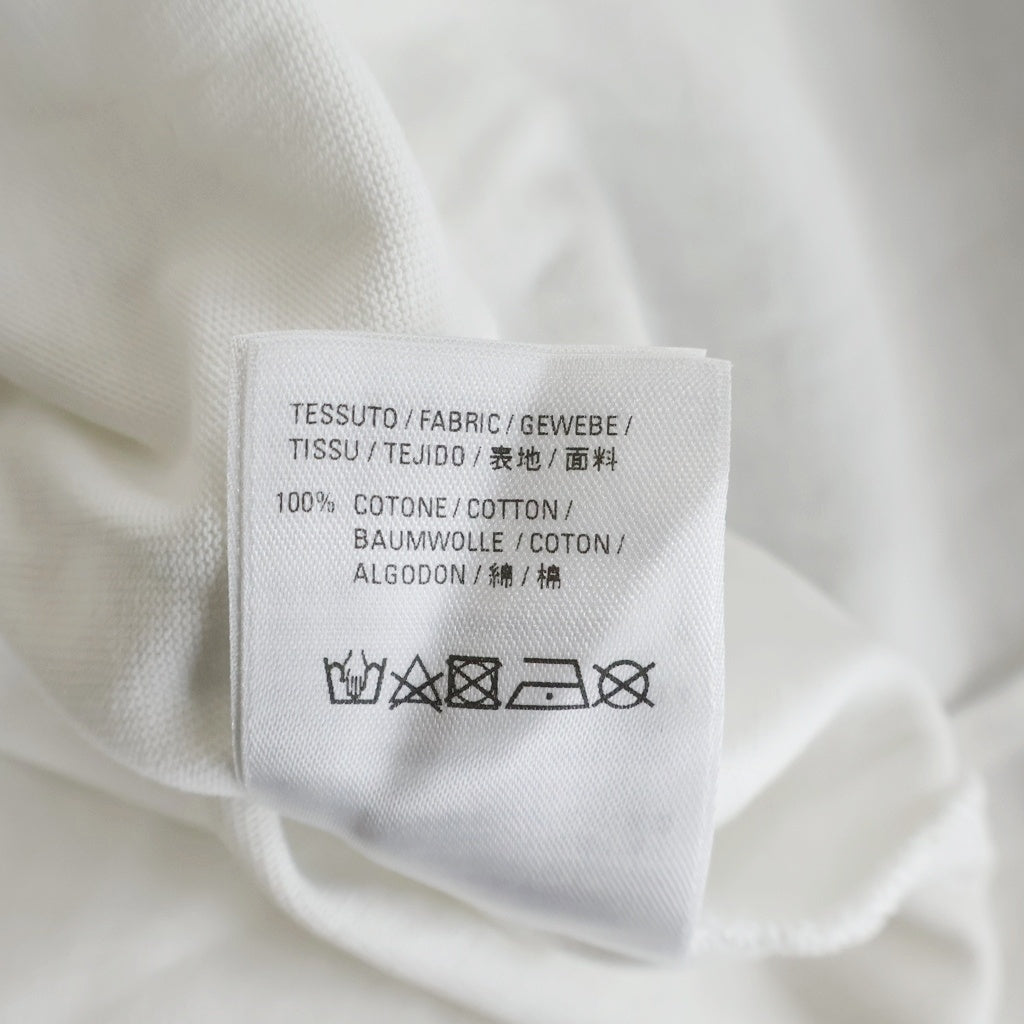 BALENCIAGA(バレンシアガ) マスターカードロゴプリント クルーネック半袖Tシャツ カットソー ホワイト 620969 TIV79