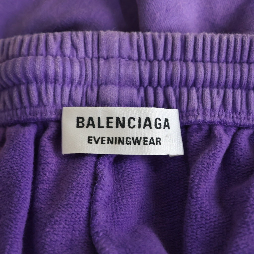 BALENCIAGA(バレンシアガ) 22SS Baggy Sweatpants バギー ドローストリング スウェットパンツ パープル 682143 TLVN2