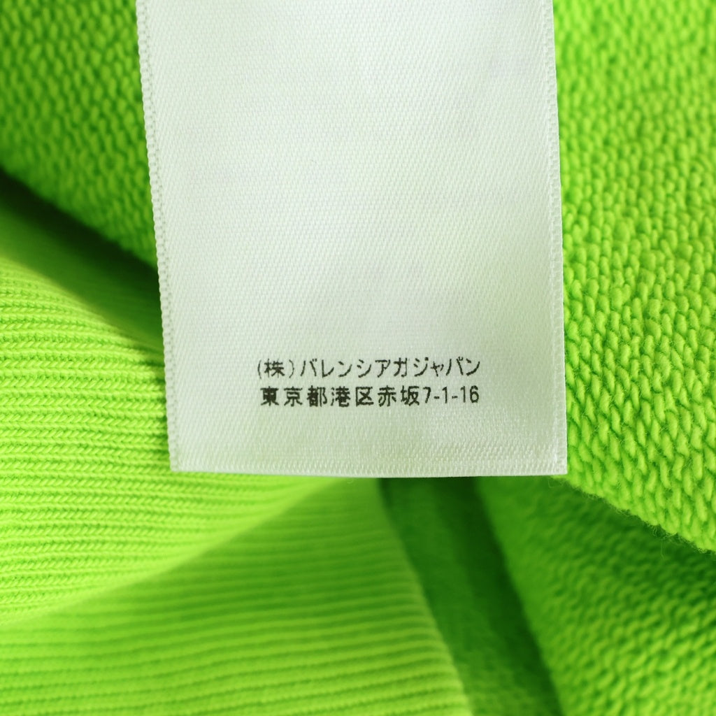 BALENCIAGA(バレンシアガ) 24SS BB CORP SWEATSHIRT BBコープ オーバーサイズ クルーネックスウェット トレーナー ライトグリーン 671125 TKVB5
