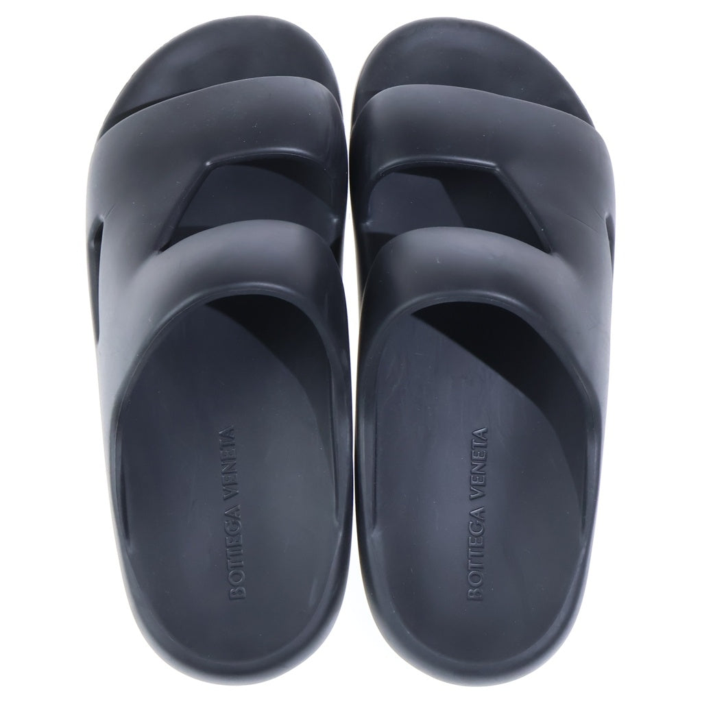 BOTTEGA VENETA(ボッテガヴェネタ) Gel Rubber Sandal ゲルラバー バンドサンダル シューズ ブラック 690103 V11T0