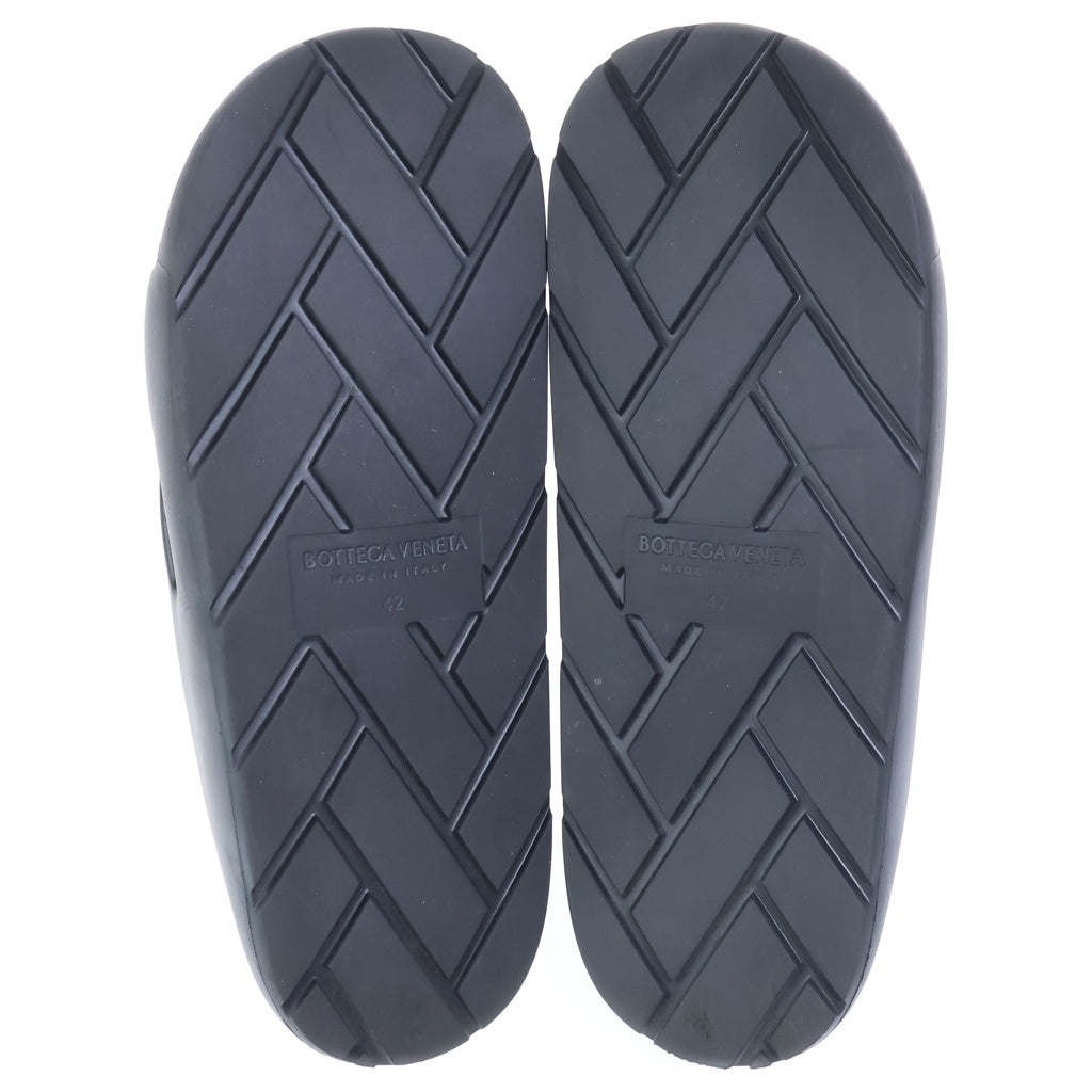 BOTTEGA VENETA(ボッテガヴェネタ) Gel Rubber Sandal ゲルラバー バンドサンダル シューズ ブラック 690103 V11T0