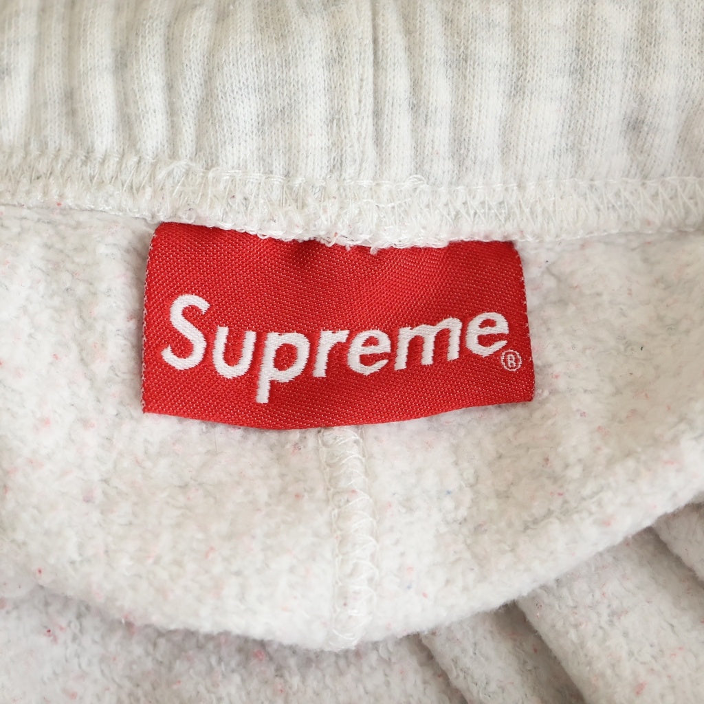 SUPREME(シュプリーム) 20SS Color Blocked Sweatpant カラーブロック サイドロゴ スウェットパンツ ホワイト/レッド