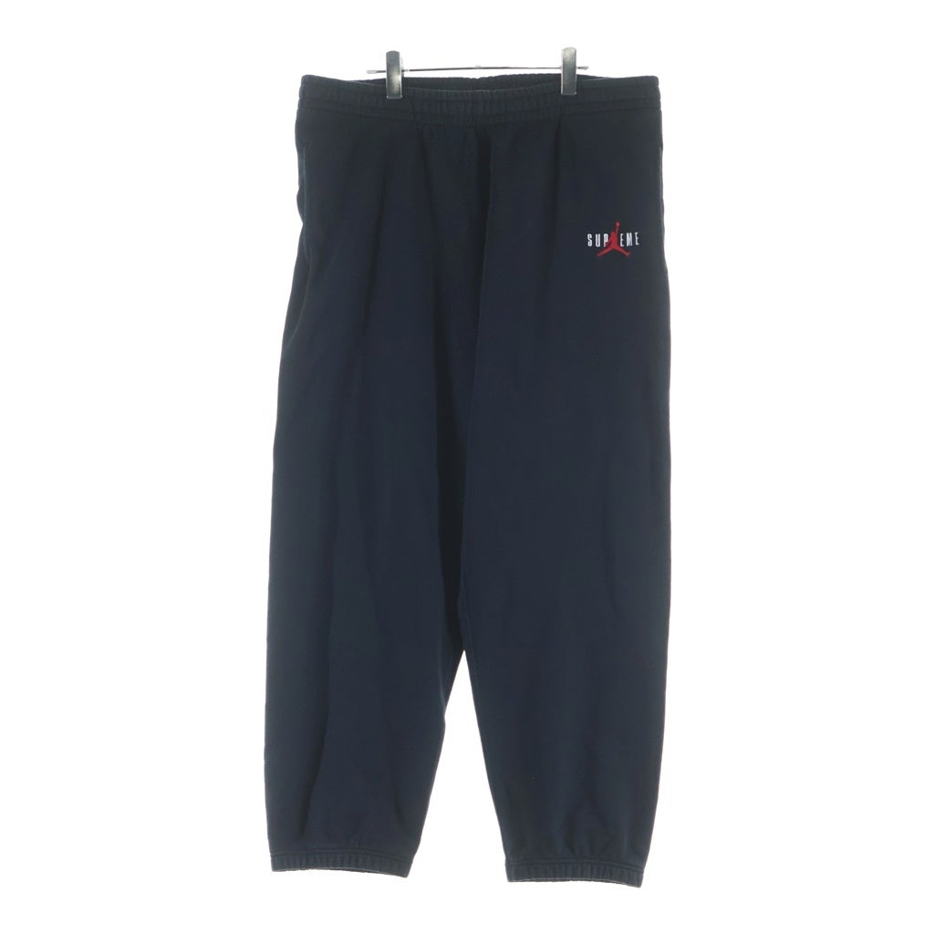 SUPREME(シュプリーム) 24AW ×NIKE Jordan Sweatpant ナイキ ジョーダン スウェット ロングパンツ ブラック HF0838-010