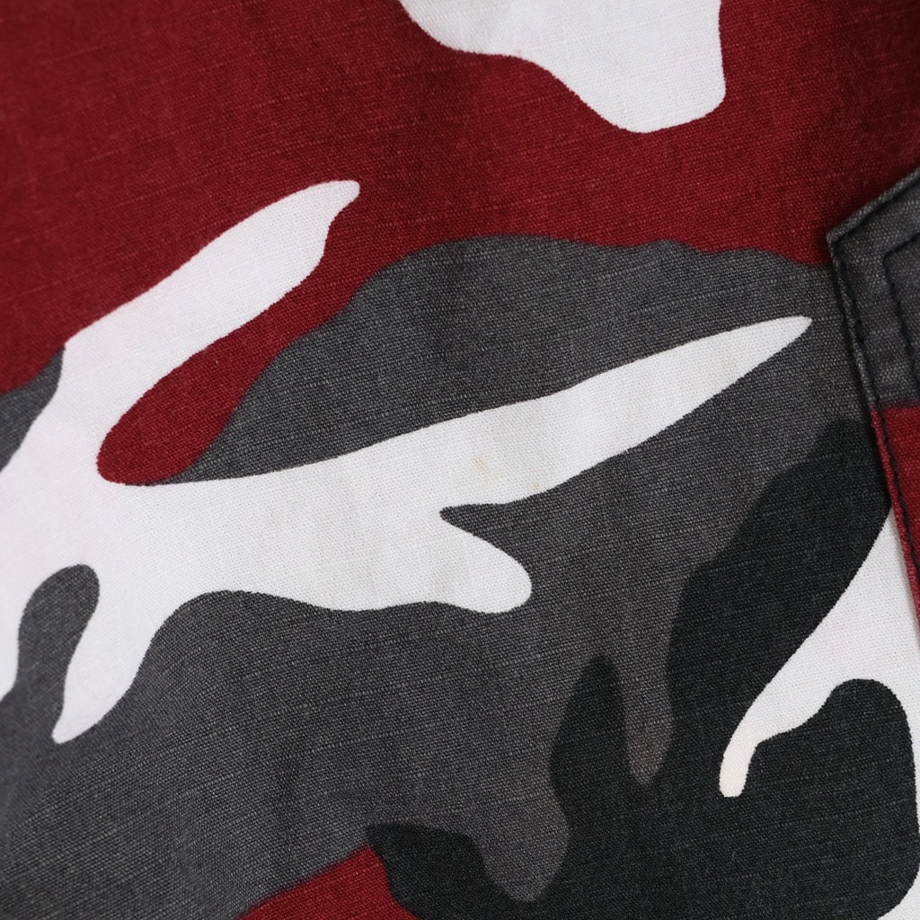 SUPREME(シュプリーム) 18SS Hellraiser BDU Shirt Red Camo ヘルレイザー ミリタリージャケット レッドカモフラージュ