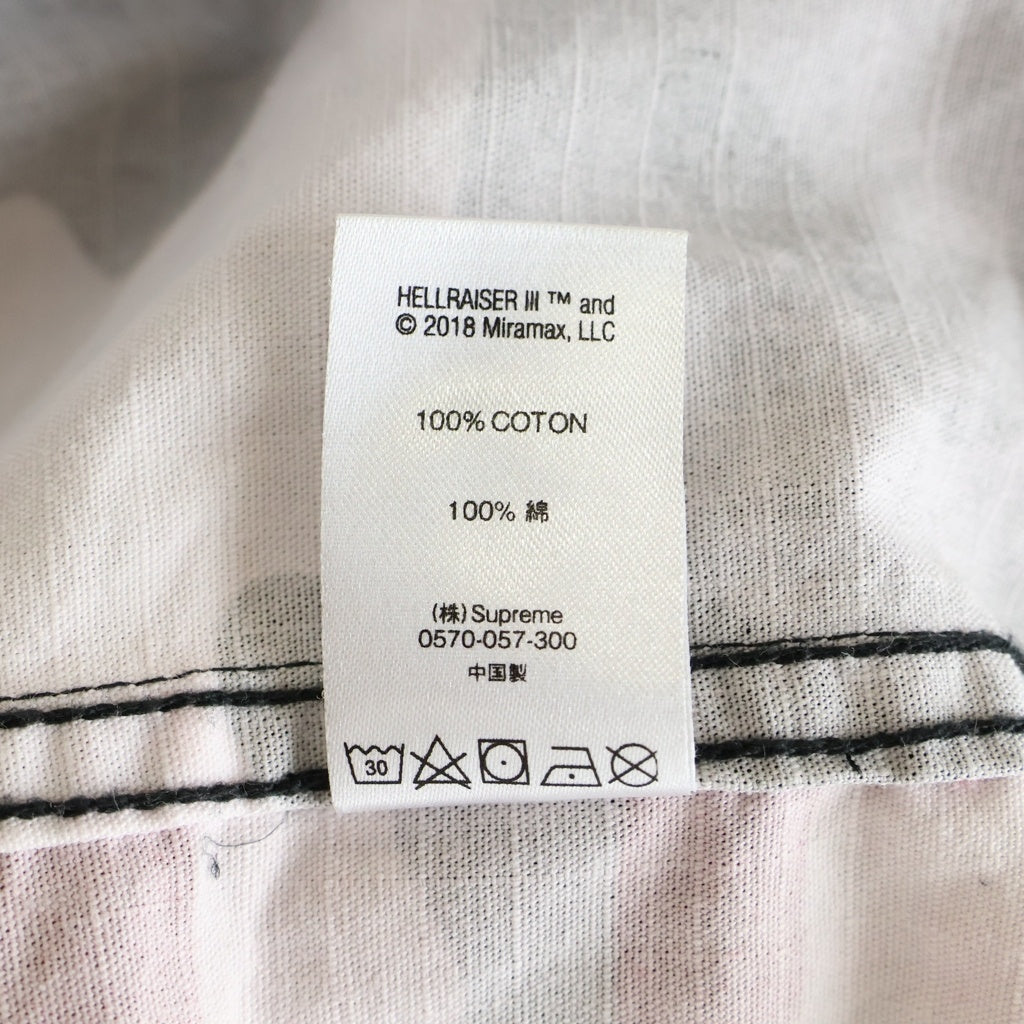 SUPREME(シュプリーム) 18SS Hellraiser BDU Shirt Red Camo ヘルレイザー ミリタリージャケット レッドカモフラージュ