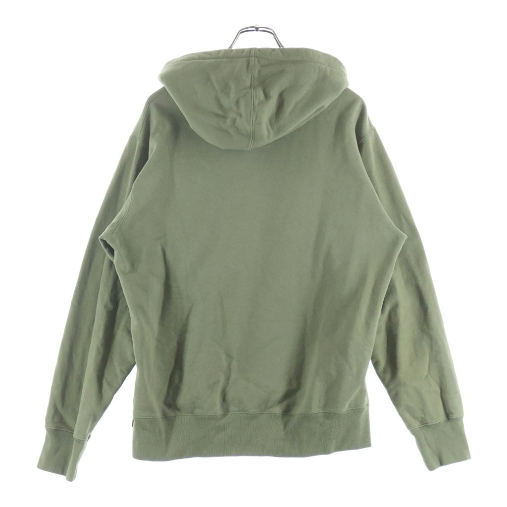 SUPREME(シュプリーム) 18AW Chainstitch Hooded Sweatshirt チェーンステッチ 泣く女 フーデッドスウェット プルオーバーパーカー カーキ