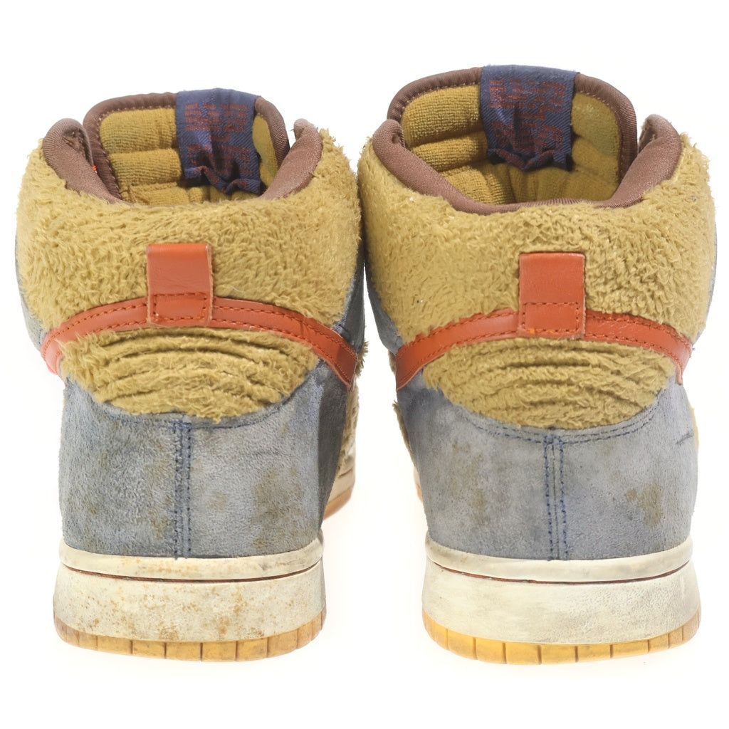 NIKE SB(ナイキエスビー) 【観賞用 2006年製】 DUNK HIGH PAPA BEAR ダンク パパベア ハイカットスニーカー イエロー/ブルー US9.5/27.5cm 313171-781