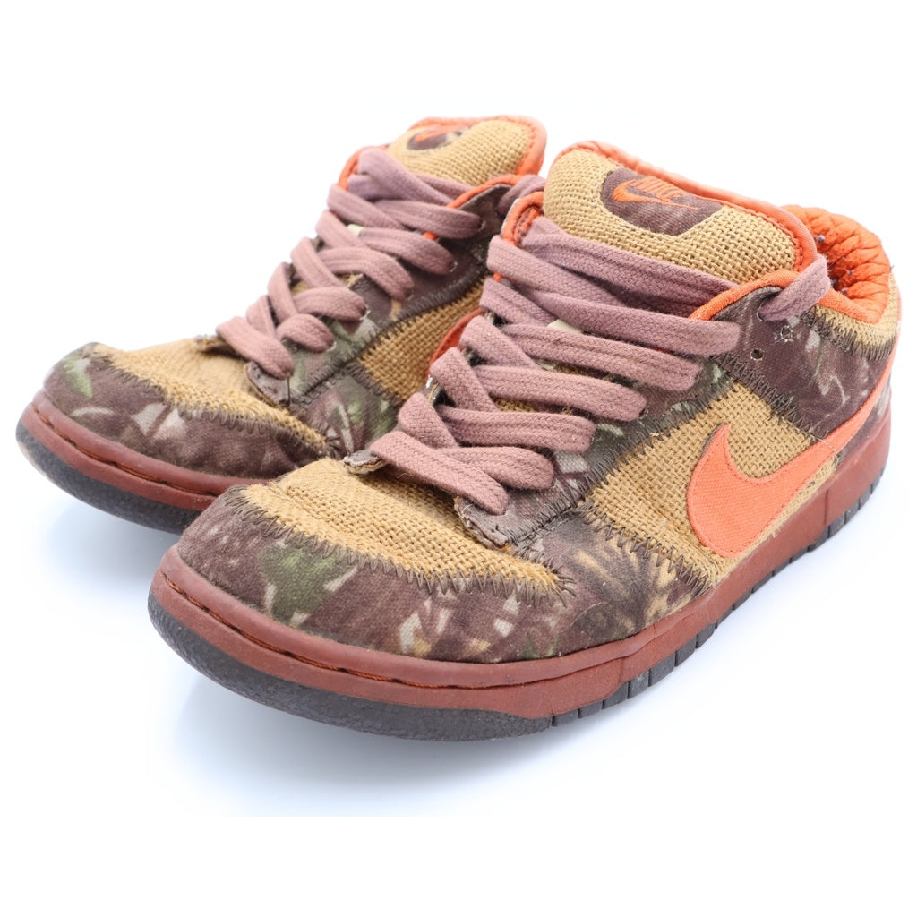 NIKE SB(ナイキエスビー) 【鑑賞用 2006年製】 DUNK LOW REESE FORBES HUNTER ダンク リースフォーブス ハンター ローカットスニーカー ブラウン US9.5/27.5cm 304292-281