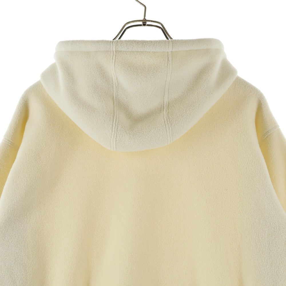 SUPREME(シュプリーム) 20AW Polartec Hooded Sweatshirt ポーラーテック フーデッドスウェットシャツ プルオーバーパーカー アイボリー