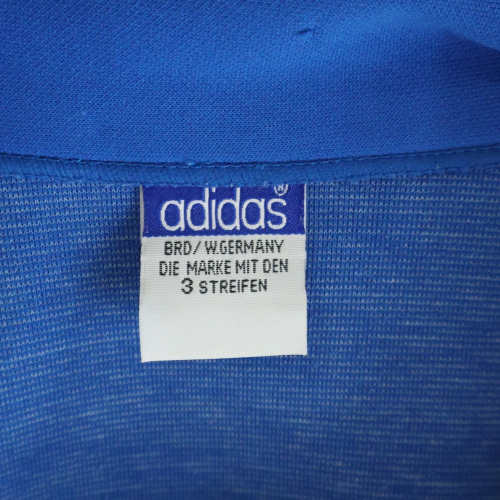 adidas(アディダス) 60-70S VINTAGE ヴィンテージ 西ドイツ製 デサント トラックジャケット ホワイト/ブルー