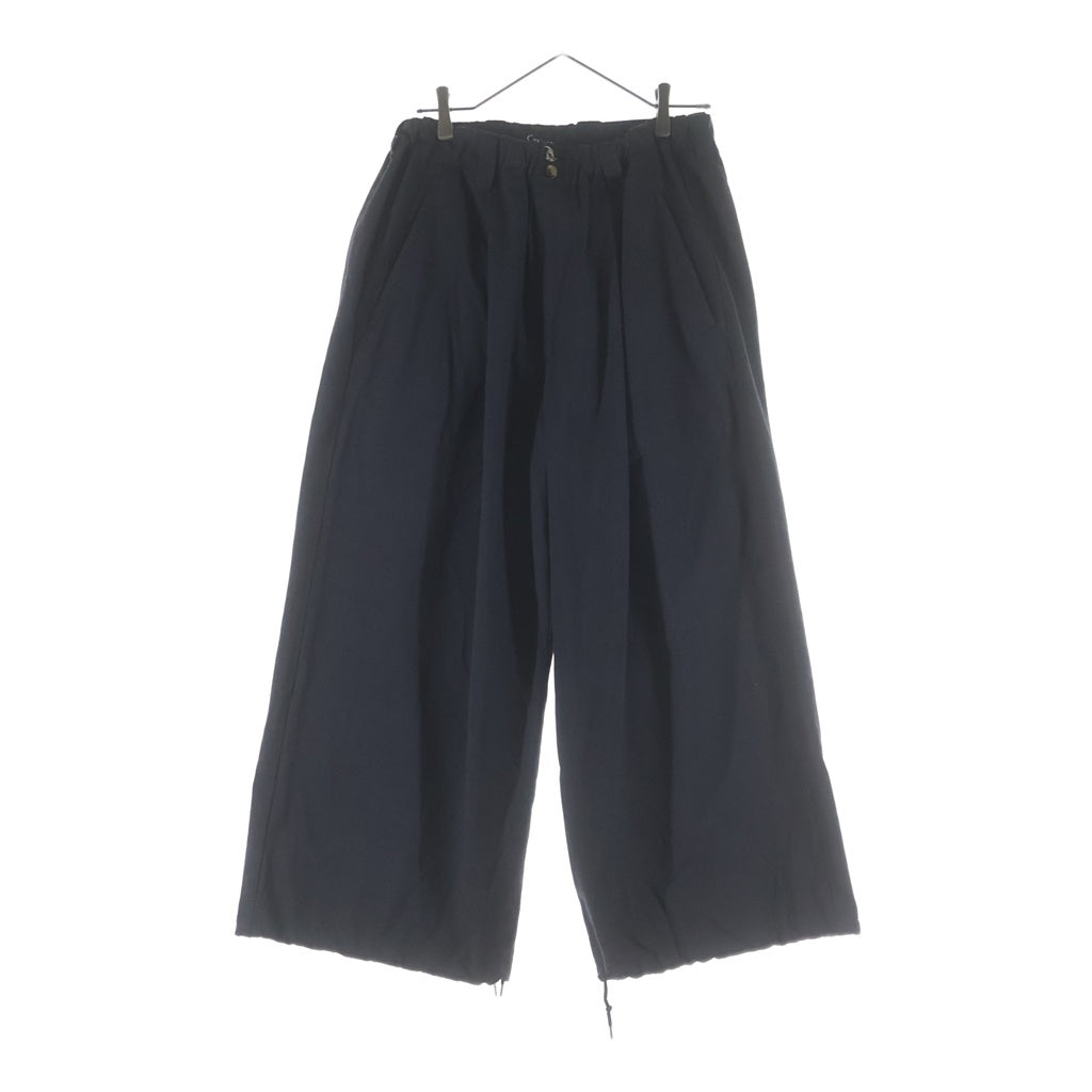NO BRAND(ノーブランド) SILLAGE (シアージ) ウール 裾ドローコード